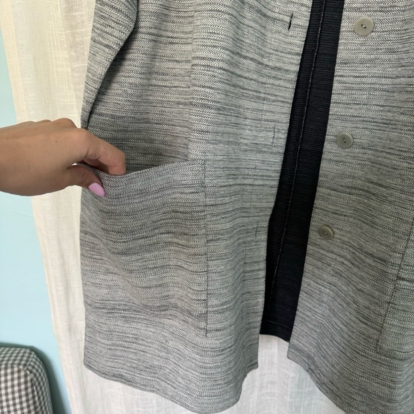 Eileen Fisher classic collar jacket - Picture 9 of 9